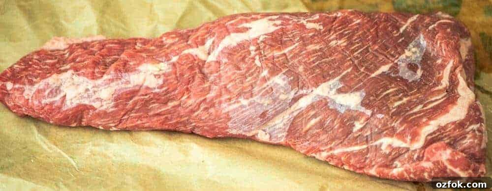 Perfect Oven-Roasted Tri-Tip with Garlic and Herb Crust 3 raw tri tip roast ready to be seasoned.