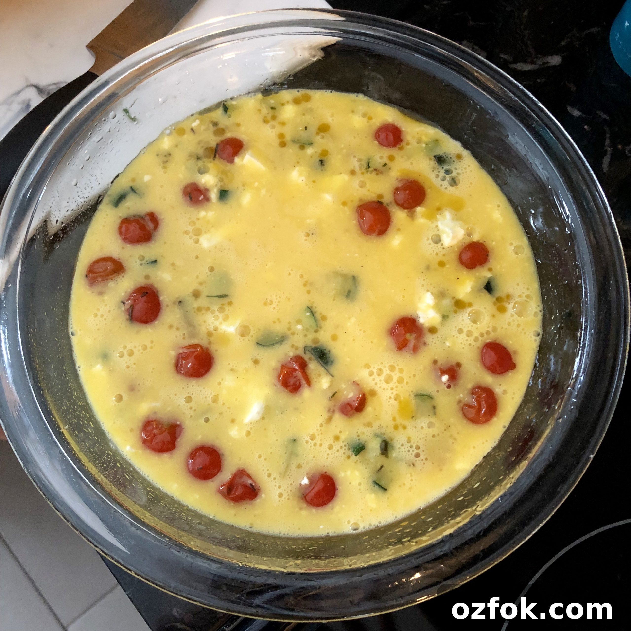Zucchini and Cherry Tomato Frittata Recipe for Summer Brunch 7 IMG_0338