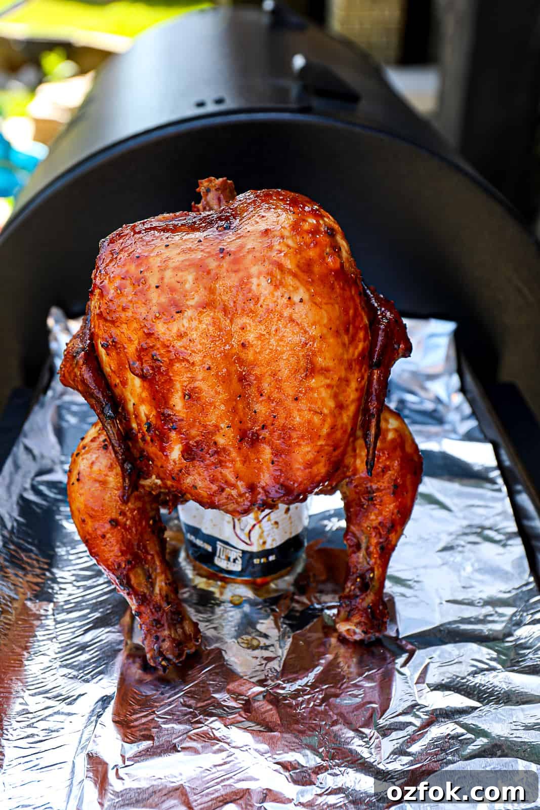 Pellet Smoker Beer-Can Chicken Recipe for Juicy, Crispy Skin 3 Smoked Beer Can Chicken On Traeger Pellet Grills