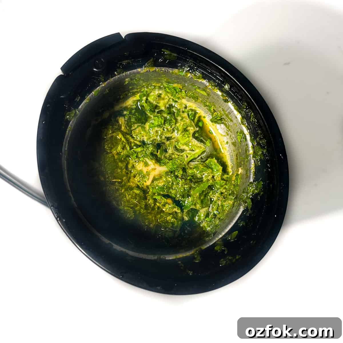 Authentic Indian Mint Chutney Recipe for Grilled Meats and Snacks 5 Mint, coriander and water in a small blender.