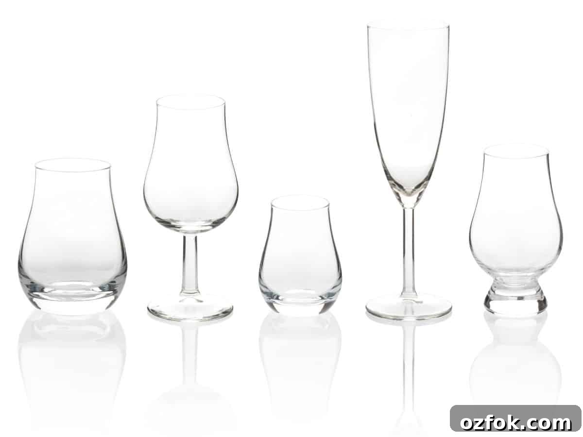 Guide to Cocktail Glasses: Styles, Uses, and Cocktail Pairings 2 Different cocktail glasses.