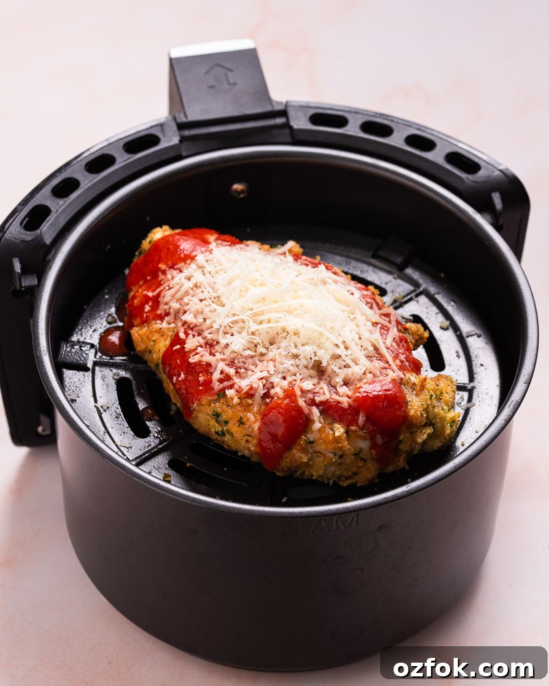 Keto Air Fryer Chicken Parmesan Recipe for Crispy Low-Carb Dinner 12 Keto Air Fryer Chicken Parmesan-6-prep