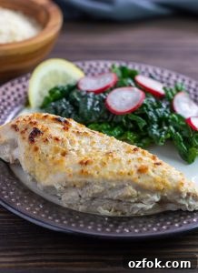Keto Air Fryer Chicken Parmesan Recipe for Crispy Low-Carb Dinner 4 Easy Keto Sour Cream Parmesan Chicken