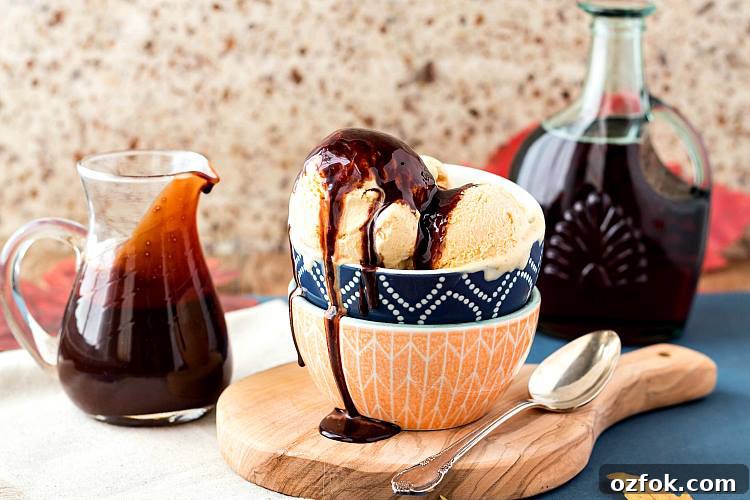 Pumpkin Cardamom Orange Ice Cream with Maple Chocolate Sauce 7 img 24904 6