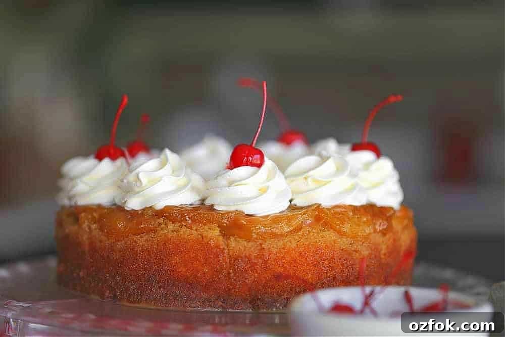 Fresh Pineapple Upside-Down Cake with Caramelized Pineapple Rings 4 Ultimate Fresh Pineapple Upside Down Cake