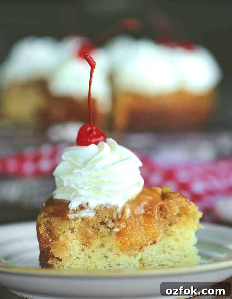 Fresh Pineapple Upside-Down Cake with Caramelized Pineapple Rings 6 Fresh Pineapple Upside Down Cake recipe homemade