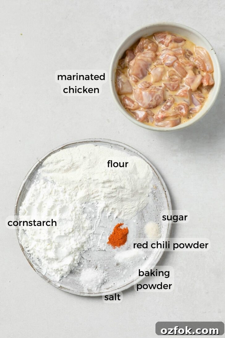 Crispy Chicken Manchurian with Tangy Gravy 6 Chicken Manchurian Marinade Ingredients