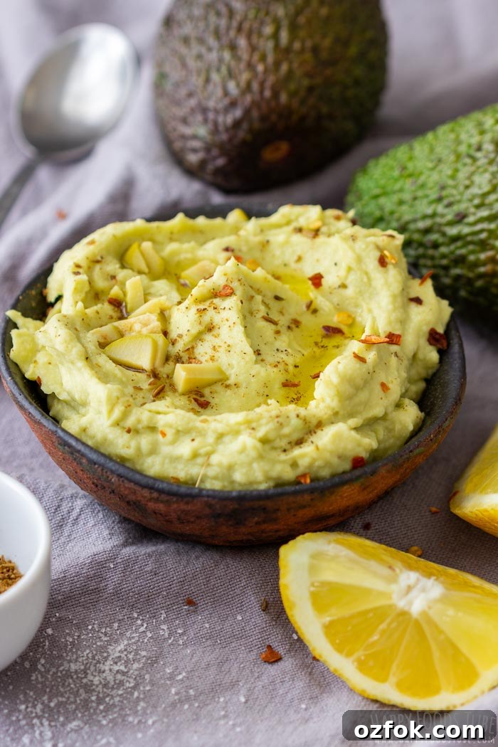 Avocado Hummus Without Tahini — Creamy, Nut-Free Dip 2 Avocado Hummus