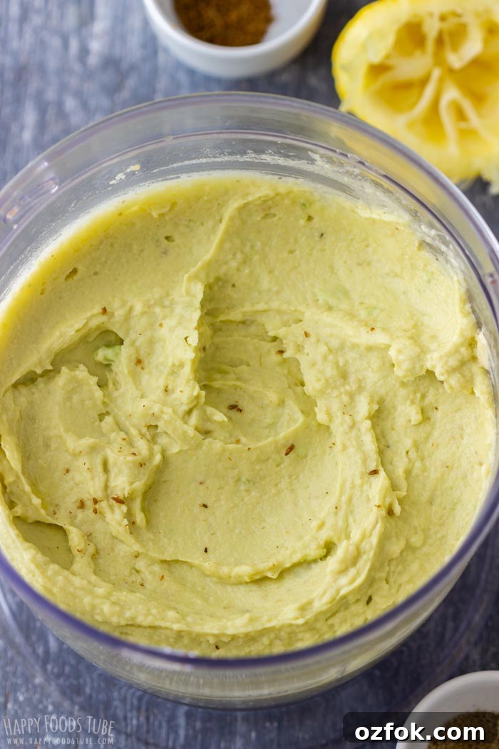 Avocado Hummus Without Tahini — Creamy, Nut-Free Dip 7 Freshly Made Avocado Hummus in the Blender