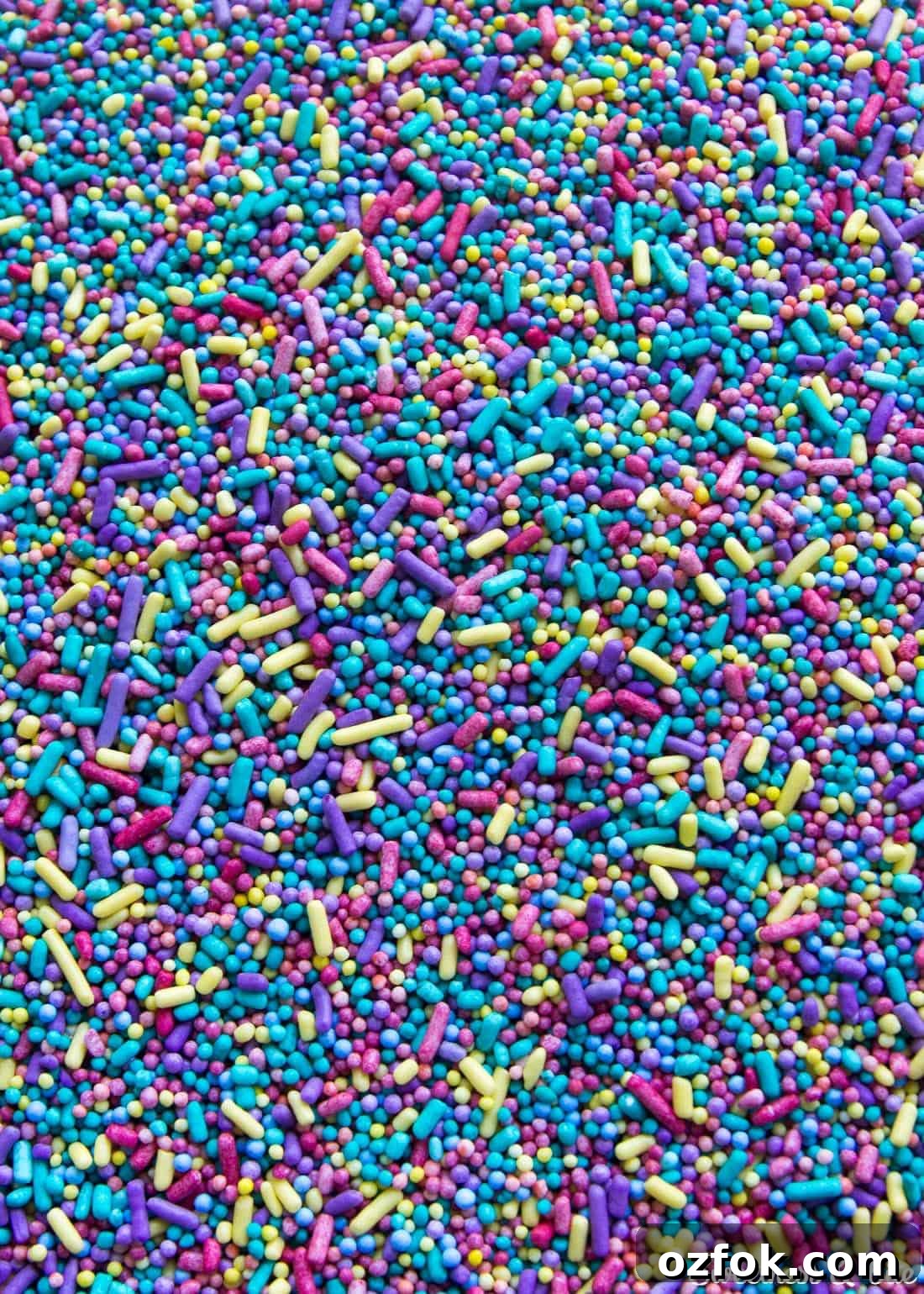 Sprinkle Cake Custom Sprinkle Blend