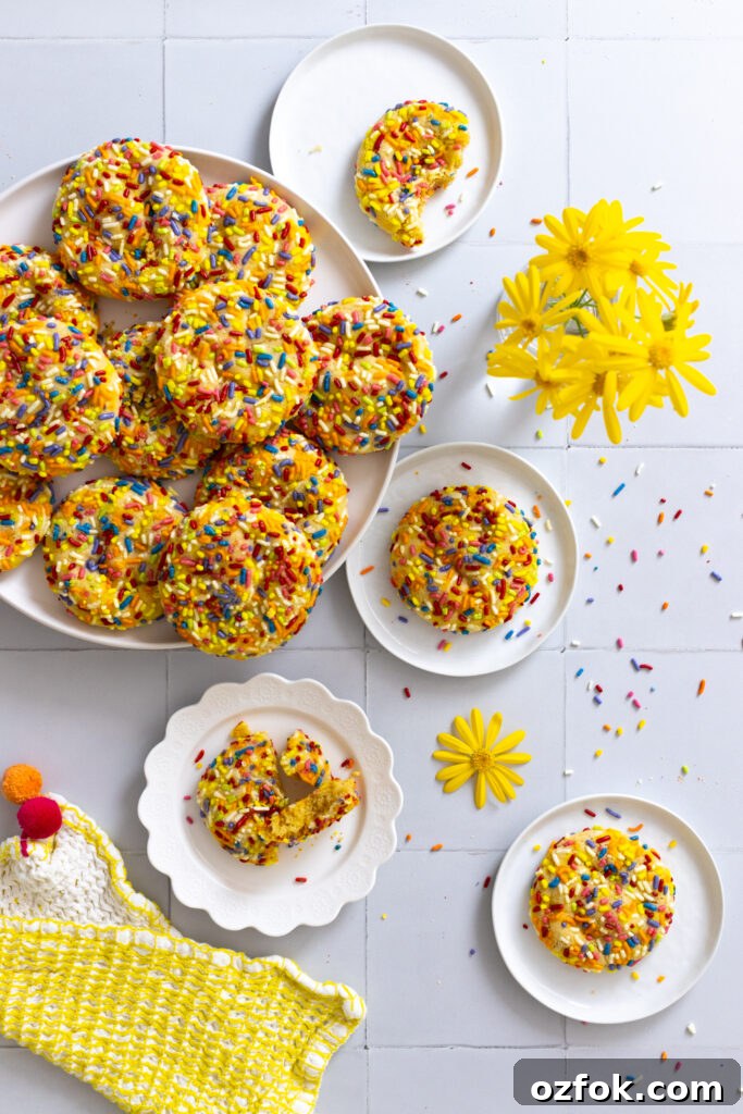 Lemon Rainbow Sprinkle Cookies Recipe — Bright Citrus Sugar Cookies 25 Lemon Rainbow Sprinkle Cookies party