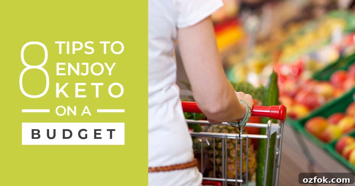Budget-Friendly Keto: 8 Practical Tips to Save Money on Low-Carb Meals 2 These 8 tips to enjoy keto on a budget will change how you look at this way of eating. Tip #3 has been a game changer for me!