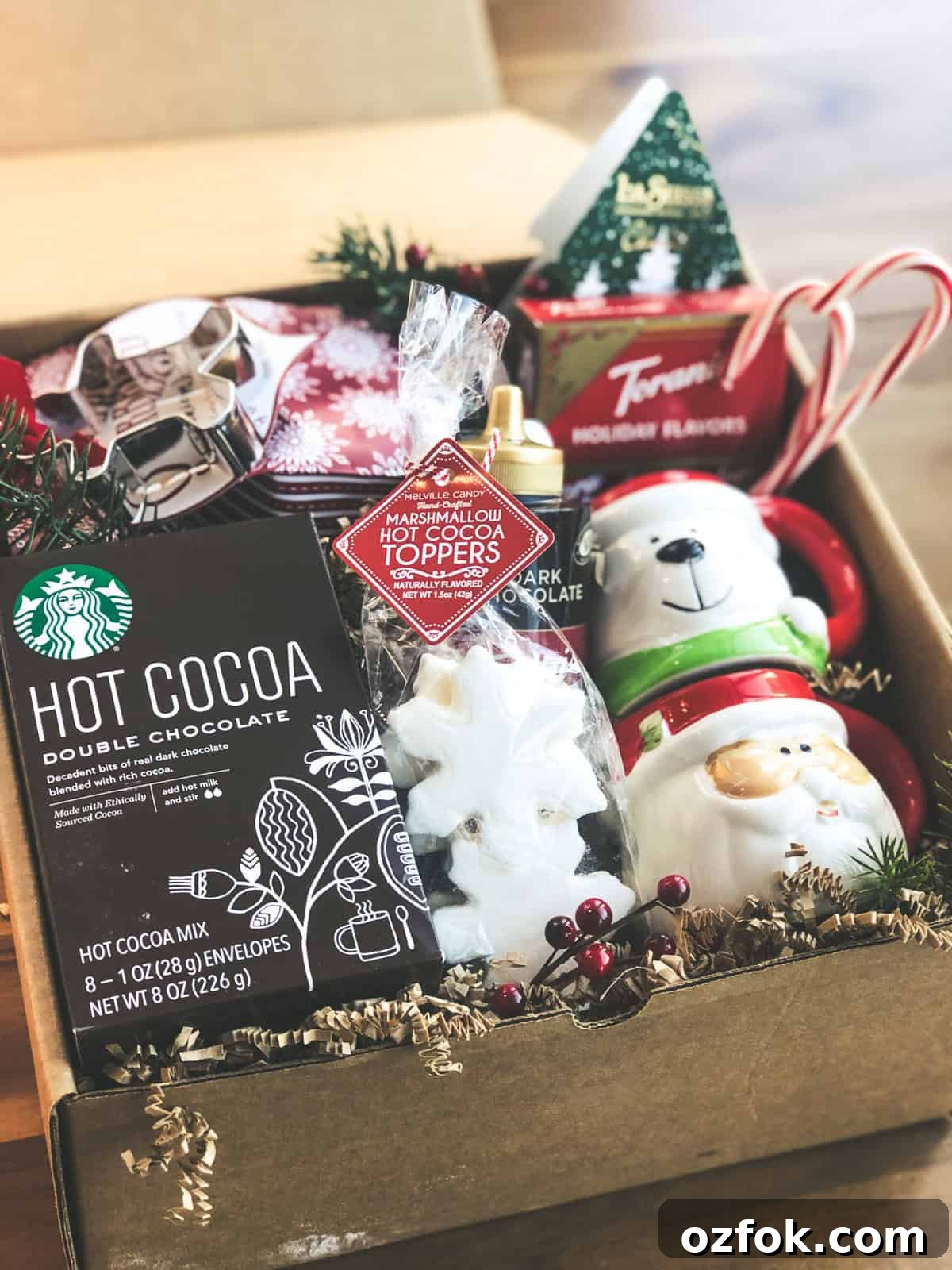Gift Basket - Holiday Cocoa & Cookies