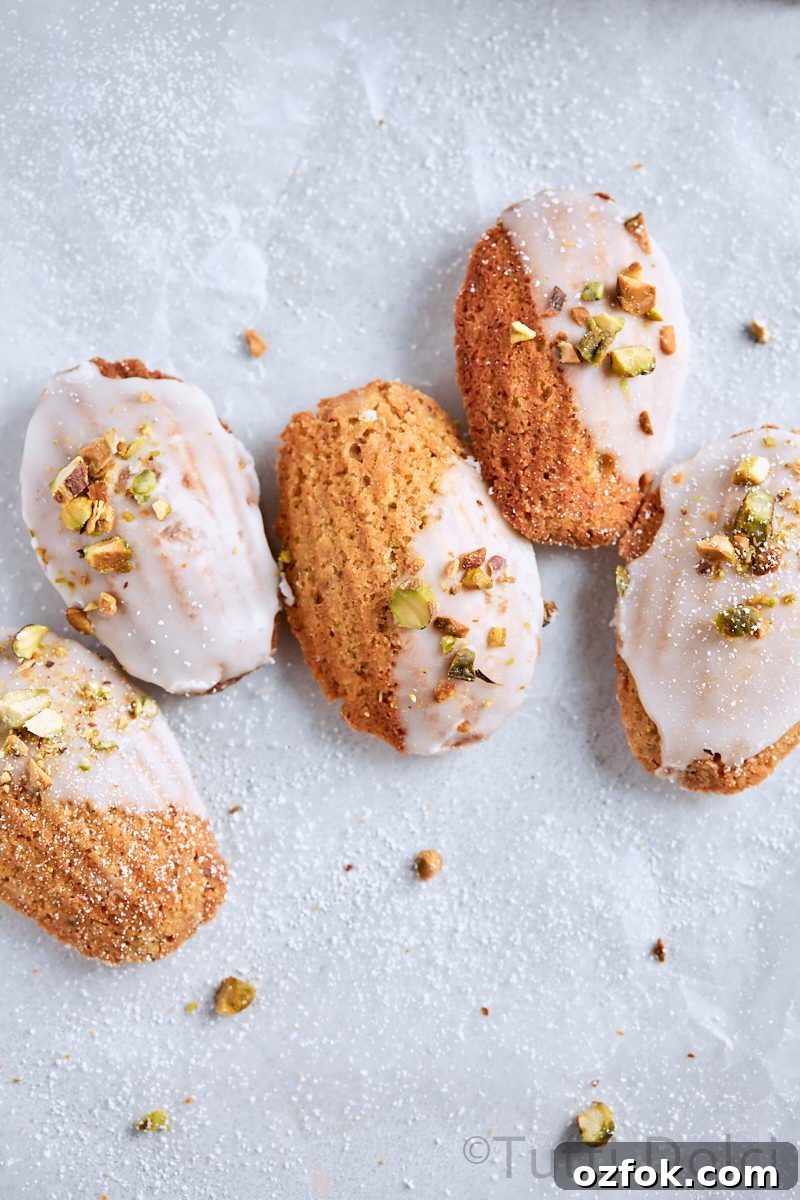 Brown Butter Pistachio Madeleines: Crisp Shells, Tender Centers 3 Brown Butter Pistachio Madeleines