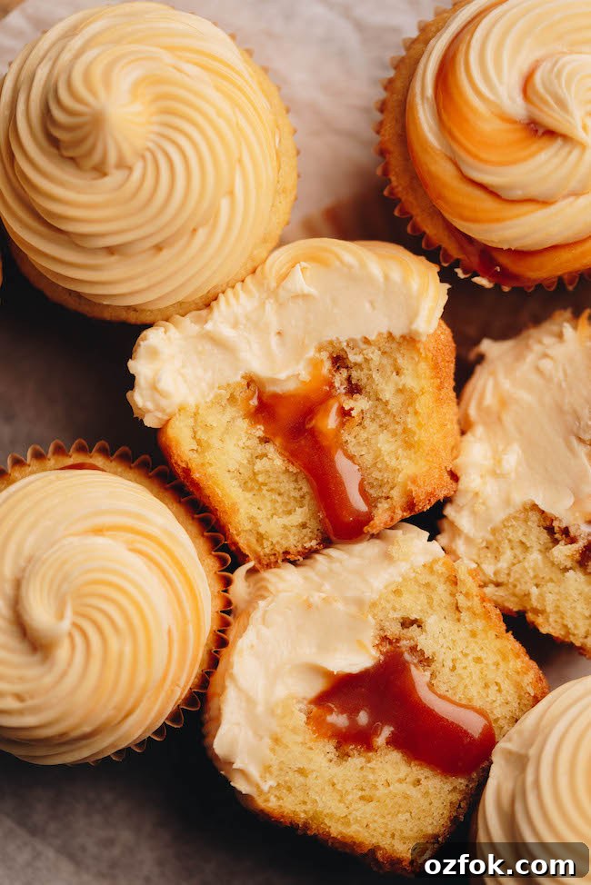 Ultimate Kitchen Sink Cookie Bars Recipe — Loaded with Mix-Ins 16 Salted Caramel Stuffed Cupcakes