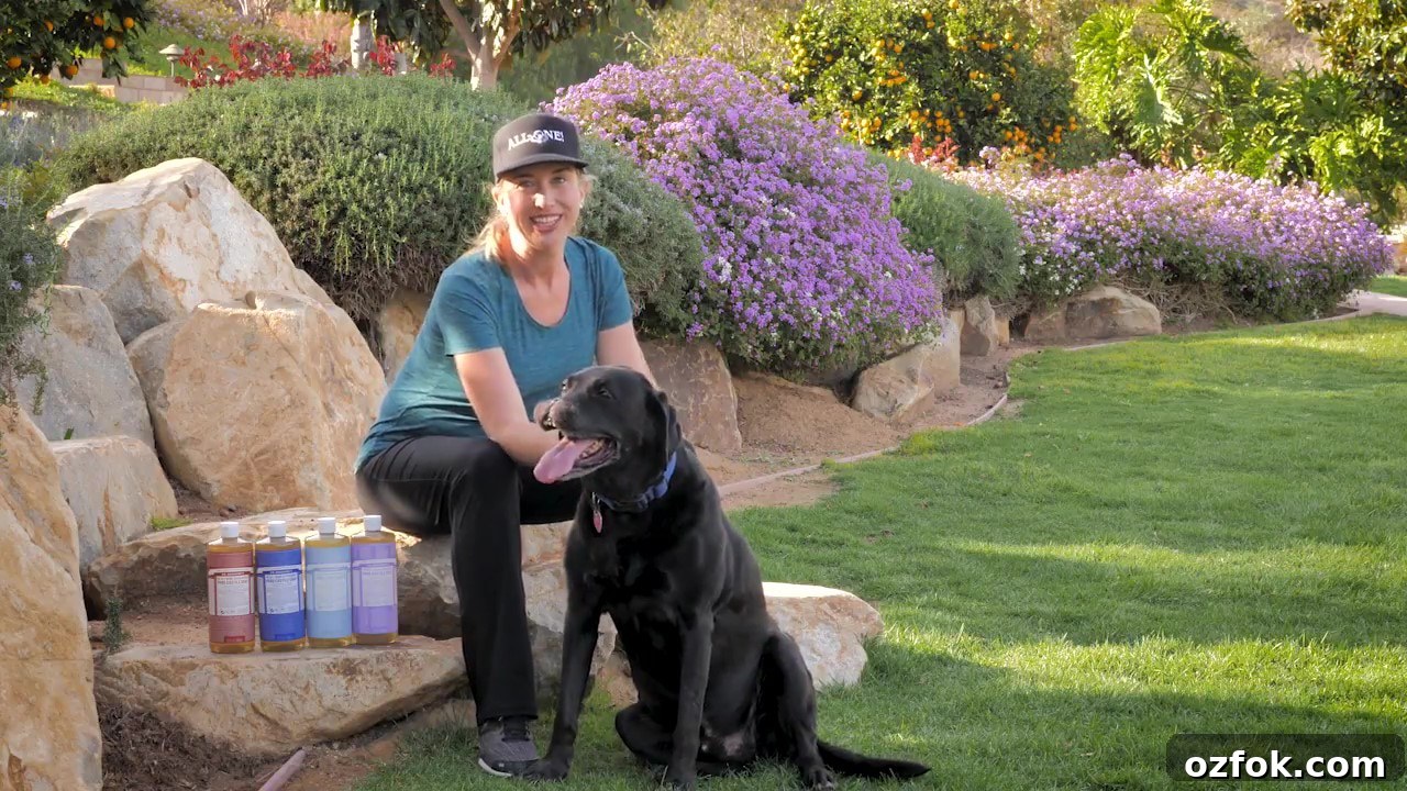 How to Wash Your Dog Safely with Dr. Bronner’s Soap 2 Dog Washing with Dr. Bronner's