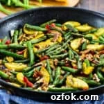 Sautéed Green Beans and Yellow Squash with Garlic and Lemon 5 img 3381 4
