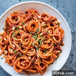 Vegan Caramelized Onion Pasta