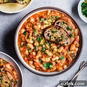 Vegan Instant Pot White Bean Stew