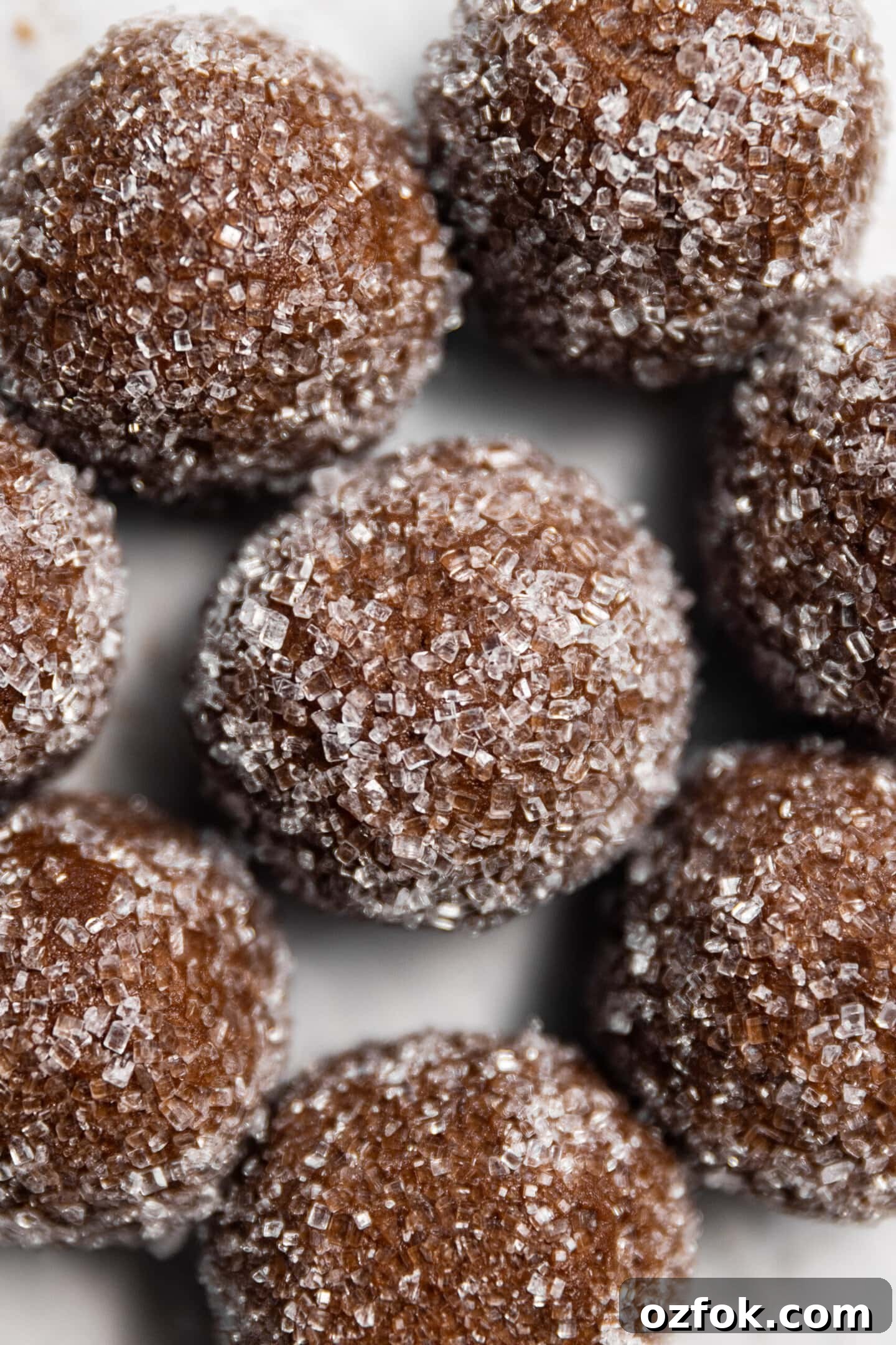 Chocolate sugar cookie dough balls