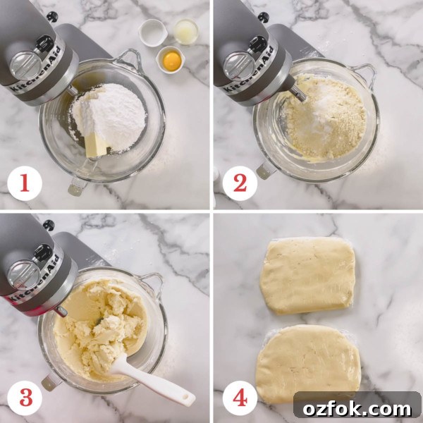 Classic Linzer Cookies Recipe: How to Make the Traditional Austrian Jam-Filled Biscuit 5 Making linzer cookie dough step by step.