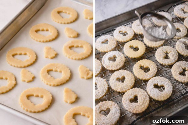 Classic Linzer Cookies Recipe: How to Make the Traditional Austrian Jam-Filled Biscuit 7 Step by step photos of baking linzer cookies.