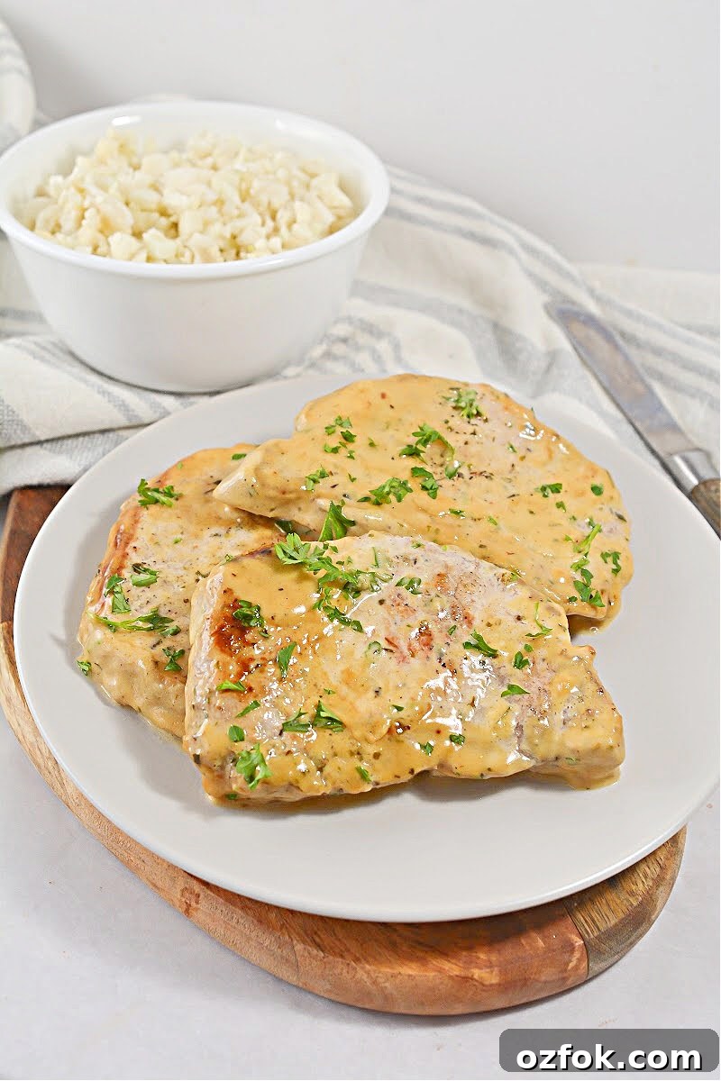 Creamy Ranch Pork Chops for Keto Diet: Low-Carb Dinner Recipe 5 Creamy Keto Ranch Pork Chops