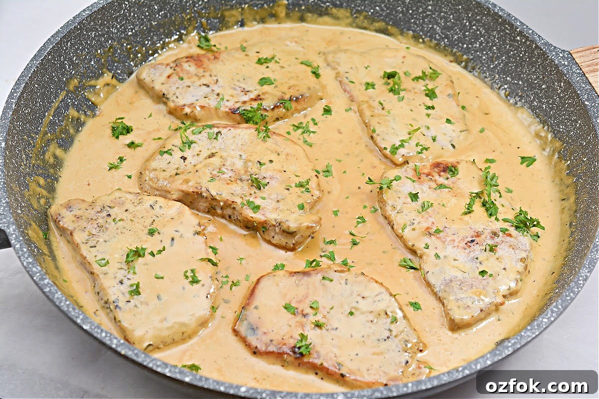 Creamy Ranch Pork Chops for Keto Diet: Low-Carb Dinner Recipe 6 Creamy Keto Ranch Pork Chops