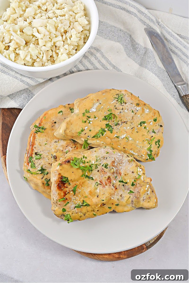 Creamy Ranch Pork Chops for Keto Diet: Low-Carb Dinner Recipe 7 Creamy Keto Ranch Pork Chops