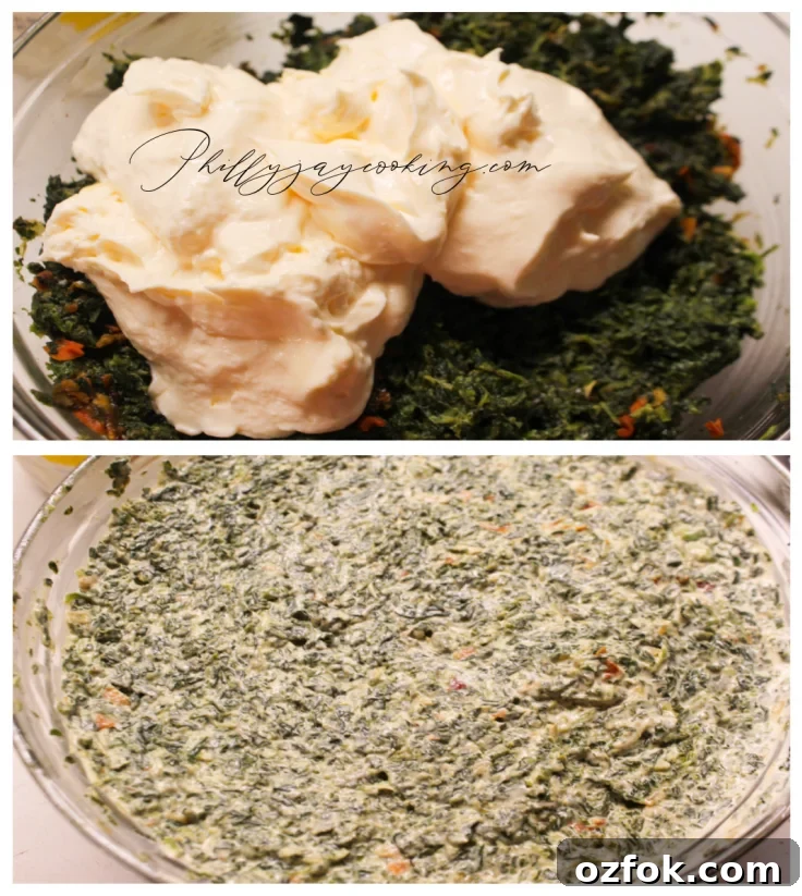 Easy Superbowl Spinach Dip