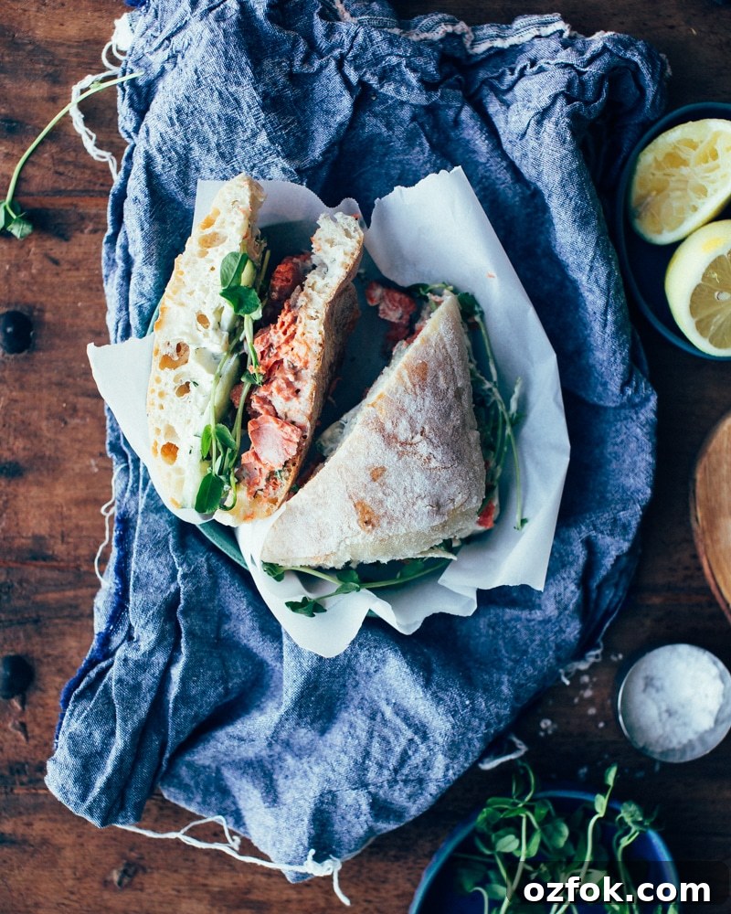 Moist Salmon Recipes That Stay Tender Every Time — Pro Tips Included 10 Spring Salmon Sandwiches on Foodess-3