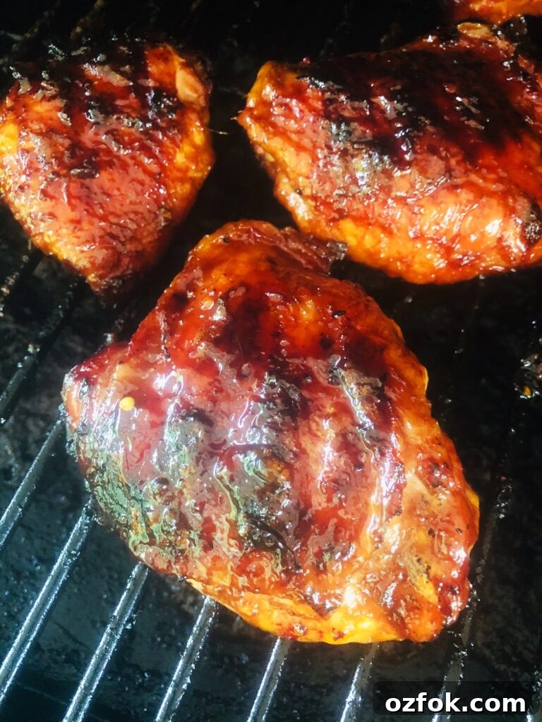 Smoked Cajun Chicken Thighs Recipe: Juicy, Spiced & Smoky 11 Smoked Peach Chicken Thighs