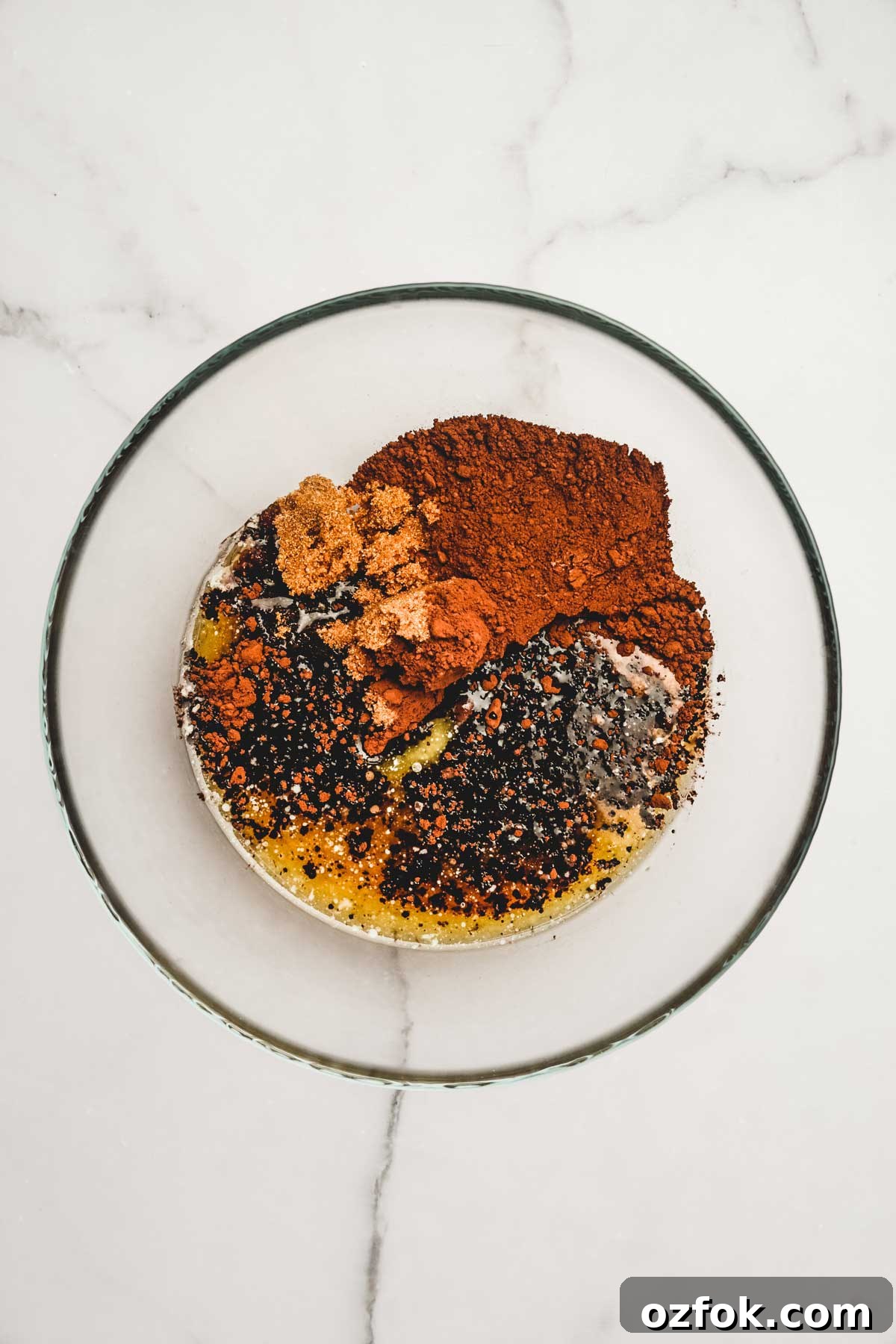 How to Make Brookies: Fudgy Brownie + Chewy Cookie Recipe 5 Bol avec des ingrédients