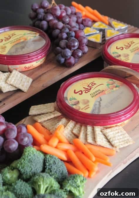 Party-Worthy Hummus Platter Ideas and Appetizers 2 easy appetizers for a party