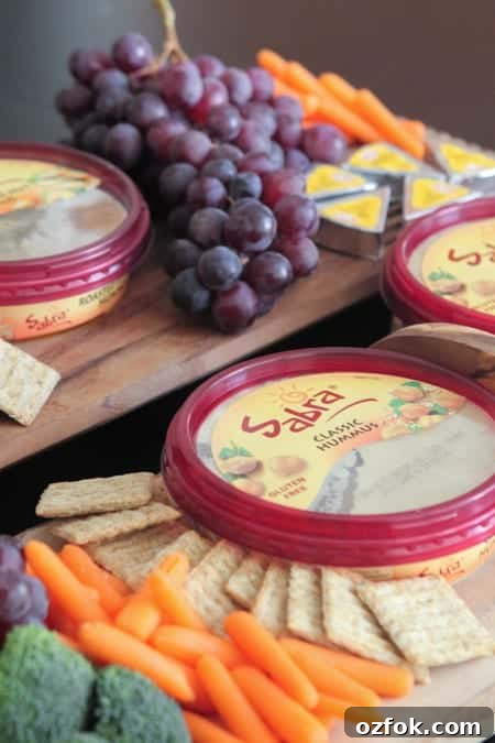 Party-Worthy Hummus Platter Ideas and Appetizers 4 easy appetizers for a party