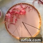 Rhubarb Panna Cotta Tart Recipe — Tangy Creamy Dessert 5 img 410 4