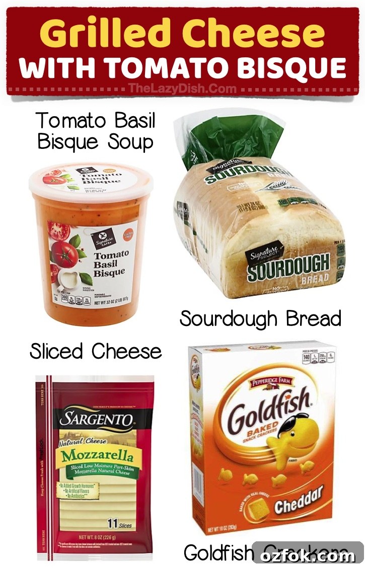 23 Quick Last-Minute Dinner Ideas for Busy Weeknights 15 Grilled Cheese with Tomato Soup | A classic dinner idea that everyone loves! If you have picky eaters at home and need some last minute meal ideas, you've got to check out this list of quick and easy dinners!