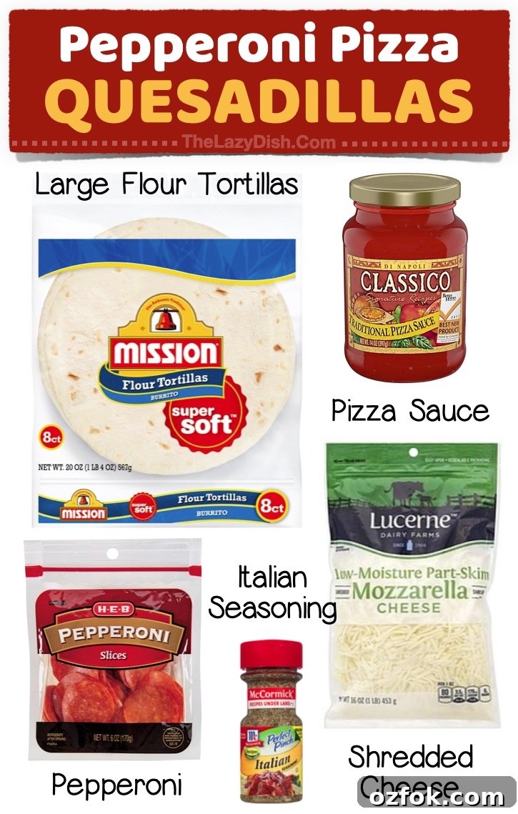 23 Quick Last-Minute Dinner Ideas for Busy Weeknights 22 Pepperoni Pizza Quesadillas | A fun and easy dinner recipe for picky kids! Here is a list of meals you can literally slap together in a few minutes. Fast and simple to make for busy school nights!