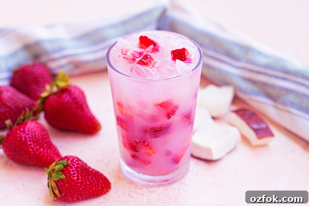 Refreshing summer drink