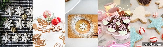 Holiday Rum Balls Recipe with Video Tutorial 11 TASTES OF THE SEASON CHRISTMAS COOKIES photo collage 4