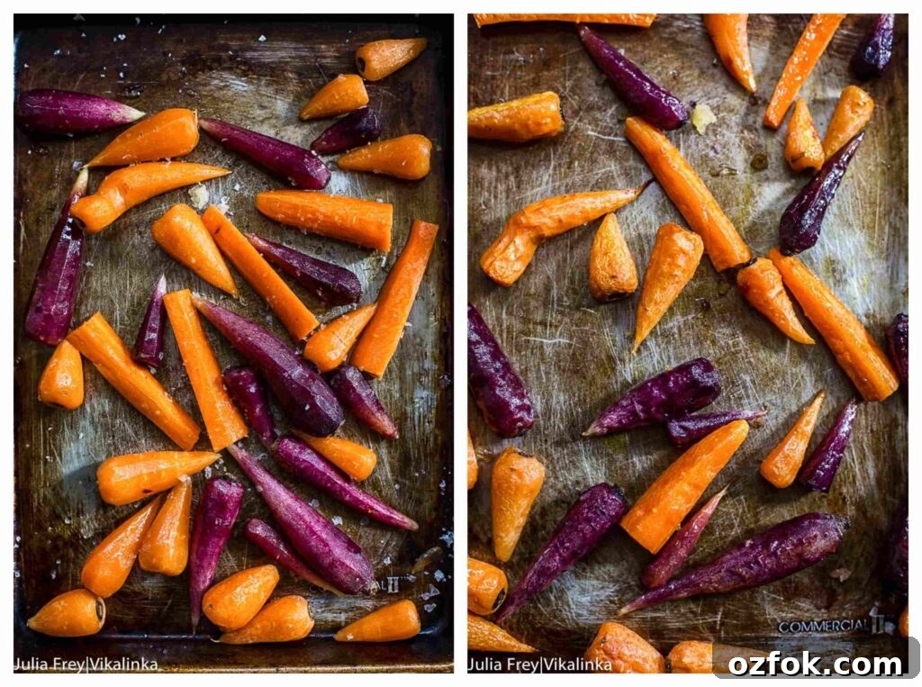 Roasted Carrots with Lemon Tahini and Garlic Sauce 4 img 44638 3