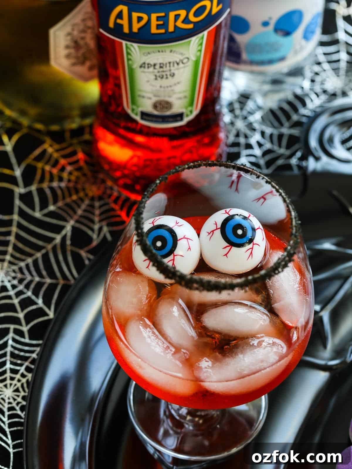 Spooky Aperol Cocktails for Halloween Party Drinks 5 Aperol Halloween Cocktail with eyeballs