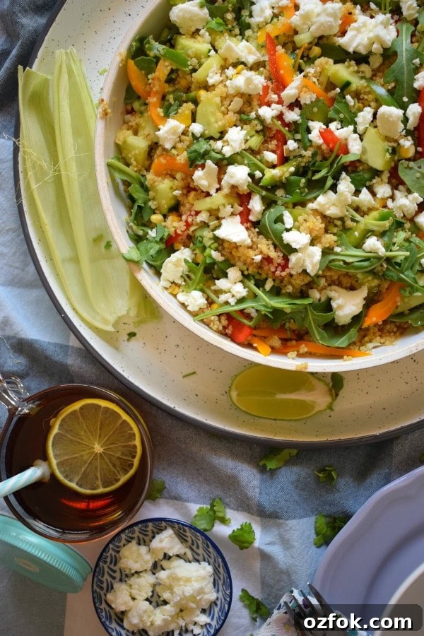 Refreshing Summer Quinoa Salad with Tomatoes, Cucumbers & Herbs 6 img 4621 5