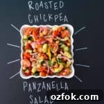 Roasted Chickpea Panzanella Salad