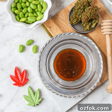 Edibles: Should You Take Them on a Full or Empty Stomach? 8 A picture of liquid lecithin in a bowl.