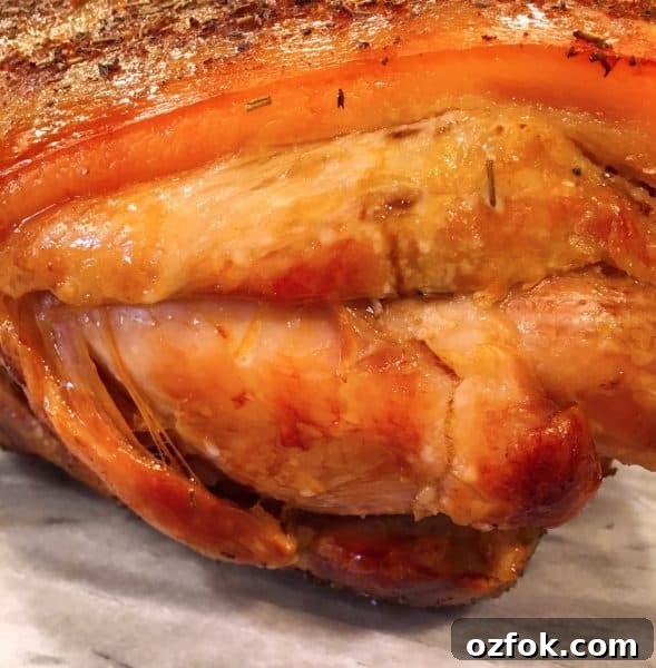 Cranberry-Apricot Glazed Pork Roast: Juicy Holiday Centerpiece 6 Pork Roast cooked and resting on cutting board