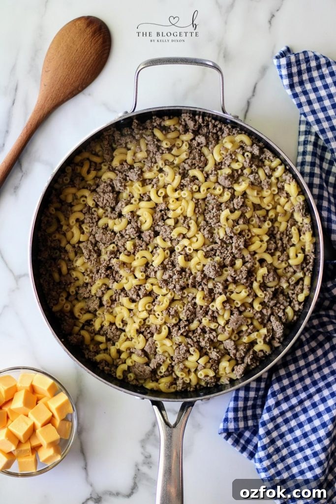Homemade Cheeseburger Helper Recipe: Quick Weeknight Skillet 7 How to Make Hamburger Helper