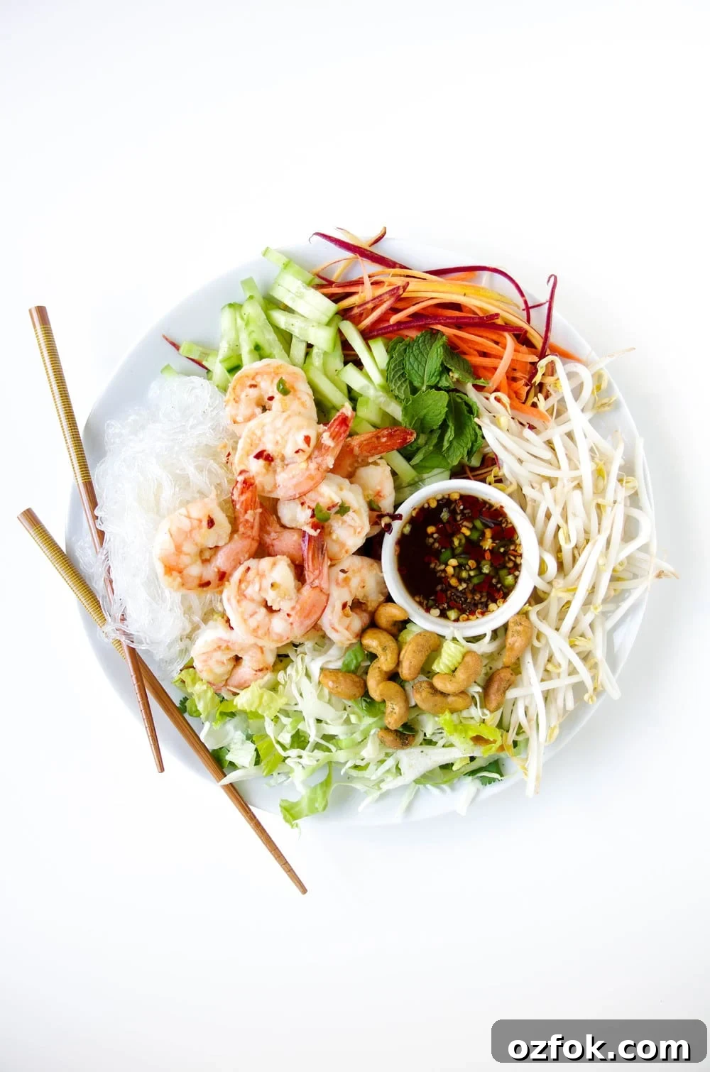 How to Cook Vermicelli Noodles Perfectly Every Time 2 Vermicelli Noodles Salad on plate