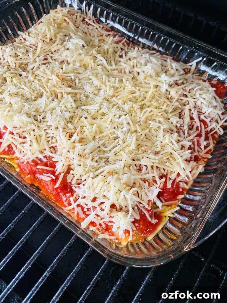 Smoked Veggie Manicotti on the Traeger Grill: Simple Summer Recipe 11 Traeger Smoked Veggie Manicotti