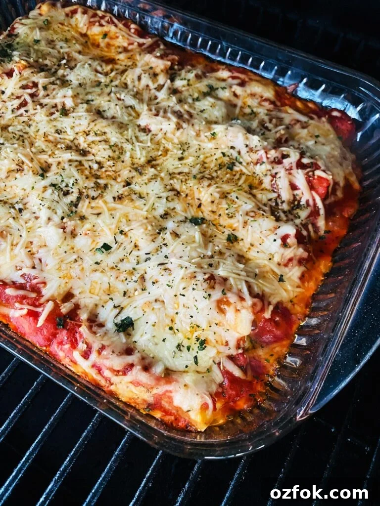 Smoked Veggie Manicotti on the Traeger Grill: Simple Summer Recipe 12 Traeger Smoked Veggie Manicotti